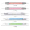 Miniatyrbillede 2 af 9: Nail Art Silikone Pen Dual Tip Dotting Pen HVID White