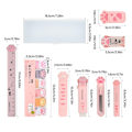 Miniatyrbilde 3 av 10: 9/10 STK Skrivesaker Sett Memo Pad HVIT 9 STK/SETT-01 9 STK/SETT-01 White 9PCS/Set-01-9PCS/Set-01