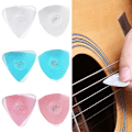 Miniatyrbillede 8 af 10: Guitar Pick Ruan Pick Plectrum WHITE 2 2 White 2-2