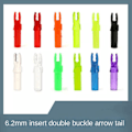 Pikkukuva 5 / 8: 15 kpl Arrow Tail Nock Arrow MUSTA black
