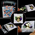 Miniatyrbilde 10 av 10: 100 stk Cookies Pakkeposer Snack Bakepakke 10X10CMB B 10x10cmB