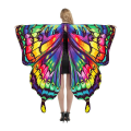 Miniatyrbilde 4 av 10: Butterfly Cape Butterfly Wings sjal 1 1 1