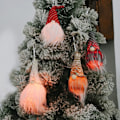 Pikkukuva 5 / 10: Christmas Faceless Doll Joulukoristeet PUNAINEN red