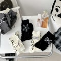 Pikkukuva 4 / 8: Sukat Keskiputkisukat MUSTA A A Black A-A