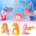 Miniatyrbild 4 av 10: Sjöjungfrufigurer Tecknad prinsessstaty 6 6 6