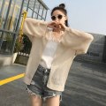 Miniatyrbilde 2 av 10: Sommerstrikket cardigan Tynn cardiganfrakk APRIKOS Apricot