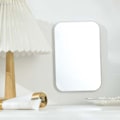Miniatyrbillede 4 af 10: Sammenfoldeligt spejl makeup spejl HVID White