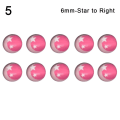 Miniatyrbillede 1 af 10: 10 stk/5 par Eyes Crafts Eyes Puppet Crystal Eyes 6MM-STAR TO 6mm-Star to Right5