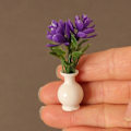 Miniatyrbillede 3 af 10: Dukkehus Miniature Plastic Simulation Vase 2 2 2
