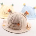 Miniatyrbilde 7 av 10: Baby Bøttehatt Solhette BEIGE Beige
