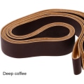 Miniatyrbillede 10 af 10: 10 Meter Læderrem Strip DIY Læder Craft MØRK KAFFE Dark Coffee