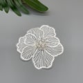 Miniatyrbillede 4 af 9: Krave Blomster Blomster Broche Pins 1 1 1