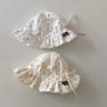 Miniatyrbillede 3 af 10: Børnebøttehat Babykasketter PINK pink