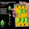 Miniatyrbild 1 av 10: 5Förpackningar/Låda Set Fiskedrag STYLE 1 FLYTTE STYLE 1 Style 1 float