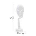 Miniatyrbillede 2 af 8: Abstrakt Statue Figur Skulptur SORT black