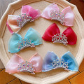 Miniatyrbild 9 av 10: Crowns Hair Clip Bow Crown Hårnålar FÄRG 5 FÄRG 5 Color 5