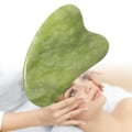 Pikkukuva 7 / 10: 2 kpl Jade Gua Sha -lautaa GuaSha -kaavintamassageväline Kasvoille