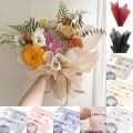 Miniatyrbilde 4 av 10: 48 stk Blomsterinnpakningspapir Blomsterpakningspapir 5 5 5