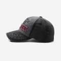 Miniatyrbillede 3 af 10: Brev Broderi Baseball Kasketter Snapback Hatte GRÅ grey