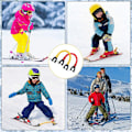 Miniatyrbild 7 av 9: Ski Beginner Wedge Ski Tip Connector 2 2 2