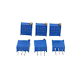 Miniatyrbillede 2 af 5: Cermet Potentiometer 3296W-104 10STK 10STK 10pcs