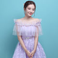 Pikkukuva 7 / 10: Lace Shawl Wedding Cape TUMMAN PINK Dark pink
