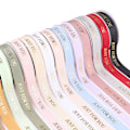 Miniatyrbild 4 av 10: 1Rullsilkesband Cake Band BREDD 1CM - KHAKI BREDD 1CM - width 1cm - khaki