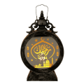 Miniatyrbillede 9 af 10: Ramadan Kareem Led Lantern Ramadan Candle Lantern SØLV silver
