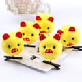 Miniatyrbillede 7 af 10: 10 stk Little Yellow Duck Plys hårnåle Spring Hårclips 04 04 04