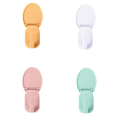 Miniatyrbilde 7 av 10: 4 stk Foldeveggkrok Selvklebende krok FARGE 2 FARGE 2 Color 2