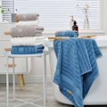 Pikkukuva 7 / 10: Pyyhe kylpypyyhe SININEN 74x34cm blue 74x34cm