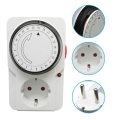 Miniatyrbillede 5 af 7: Mekanisk Smart Timer Switch Programmerbar Elektronisk Timing UK UK Plug