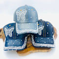 Pikkukuva 6 / 6: Cap Butterfly Denim STYLE A STYLE A Style A