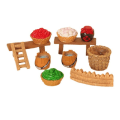 Miniatyrbilde 6 av 10: Dukkehus Farmer Bench Ladder 3 3 3