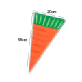 Miniatyrbillede 2 af 10: 20/50/100 stk påske gulerod slikpose kanin gavepose 50 stk 50 stk 50pcs