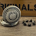 Miniatyrbillede 5 af 5: Polyhedral terning sæt bord terning lommeur