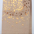 Miniatyrbillede 3 af 10: 6 stk Kraft papir gavepose Festemballage poser C C C
