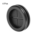 Pikkukuva 1 / 4: 4 kpl kumiläpivienti, pyöreä kaksipuolinen kiinnike langan suojaamiseen 4PCS