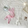 Miniatyrbilde 8 av 10: Damestrømper Lang Knesokk HVIT white