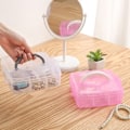 Pikkukuva 3 / 10: Läpinäkyvä korujen organizer case Transparent