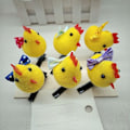 Miniatyrbillede 1 af 10: 10 stk Little Yellow Duck Plys hårnåle Spring Hårclips 07 07 07