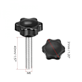 Miniatyrbillede 2 af 5: 10 stk spændeskrueknop Plum sekskantformede greb 10PCSM6X40MM 10PCSM6x40mm