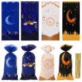 Miniatyrbillede 7 af 10: 50 stk. Eid Mubarak Slikposer Kagebehandlerposer STYLE 8 STYLE 8