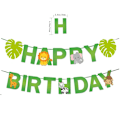 Miniatyrbild 7 av 10: Grattis på födelsedagen för hängande papper för banderoll TRE SET STIL 1 Three sets style 1
