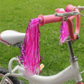 Miniatyrbild 2 av 9: Barn Cykel Tofsar Cykel Decor Ribbon LILA Purple