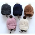 Miniatyrbillede 6 af 6: Baby hatte hættehætte MØRKEBRUN S Dark Brown S
