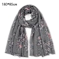 Miniatyrbillede 2 af 10: Sjaler Wraps Muslim Hijab SORT Black