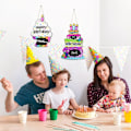 Pikkukuva 4 / 6: 1/2kpl Syntymäpäiväkakkukyltti Syntymäpäiväkyltti 2KPL 2KPL 2pcs