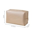 Miniatyrbillede 1 af 10: Make Up Bag Kosmetiktaske GOLD L Gold L