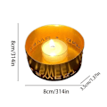 Miniatyrbilde 2 av 10: Lysestake i gullmetall E E E